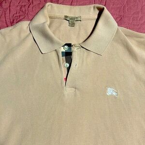 Blueberry Men's Beige Polo Shirt